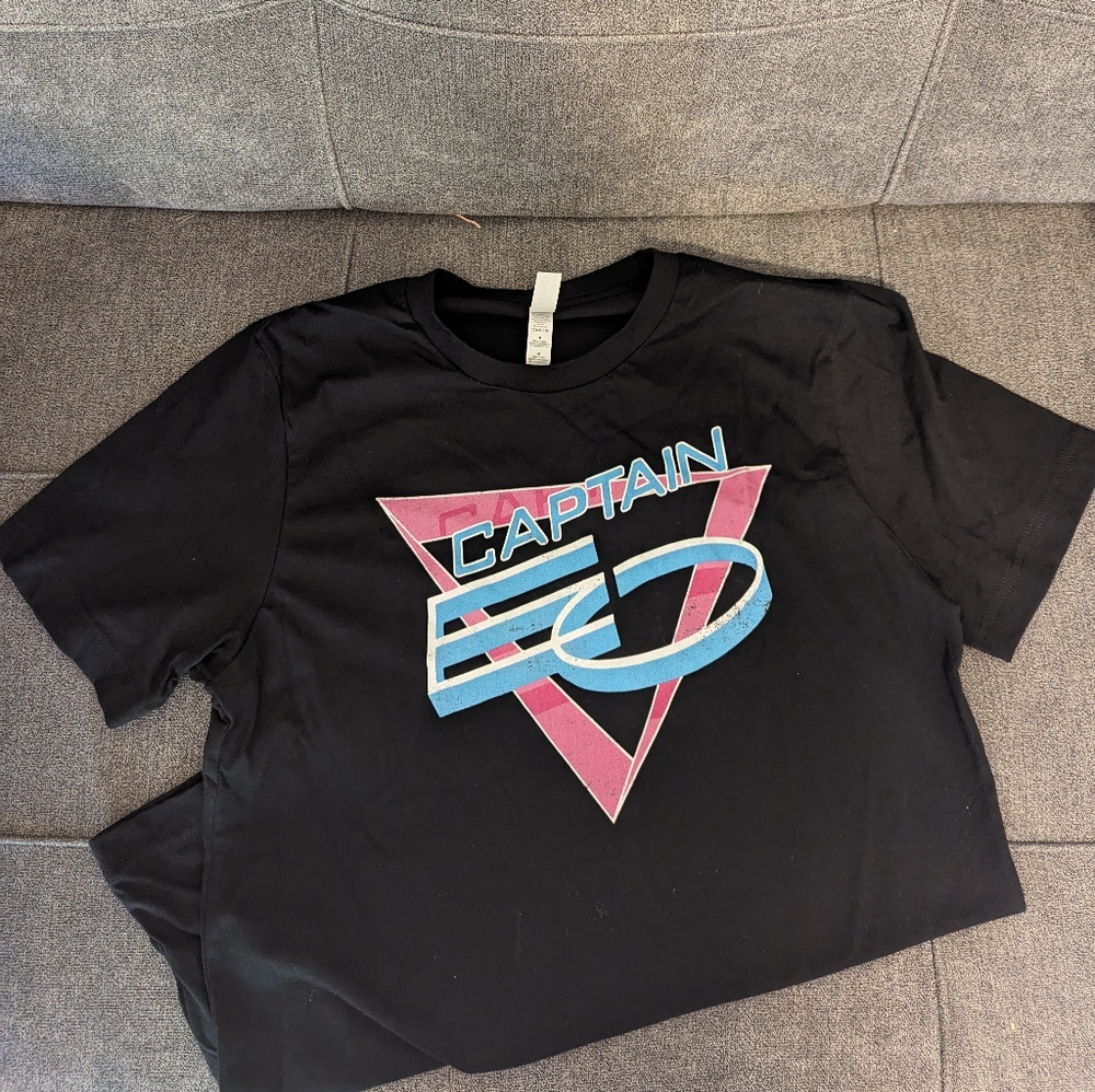 NEW Captain EO shirt black